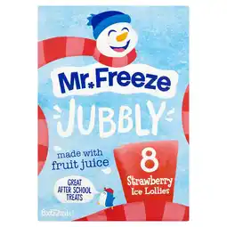 Morrisons Jubbly Strawberry Ice Lollies offer