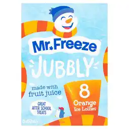 Morrisons Jubbly Orange Ice Lollies offer