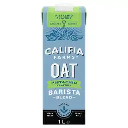 Morrisons Califia Farms Oat Pistachio Flavour Barista Blend 1L offer
