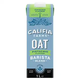 Morrisons Califia Farms Oat Pistachio Flavour Barista Blend 1L offer