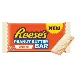 Morrisons Reese's Peanut Butter Bar White 90g offer