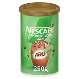 Morrisons Nescafe Aero Peppermint Mocha Coffee 250g offer