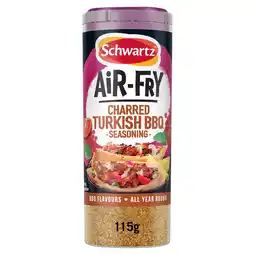 Morrisons Schwartz Air Fry Charred Turkish Bbq Seasoning 115g offer