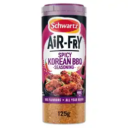Morrisons Schwartz Air Fry Spicy Korean Bbq Seasoning 125g offer