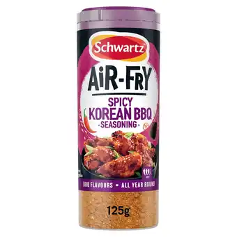 Morrisons Schwartz Air Fry Spicy Korean Bbq Seasoning 125g offer