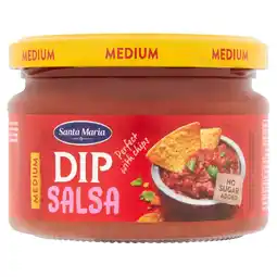 Morrisons Santa Maria Medium Salsa Dip 250g offer