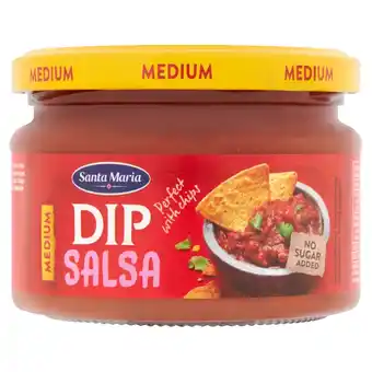 Morrisons Santa Maria Medium Salsa Dip 250g offer