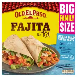 Morrisons Old El Paso Extra Mild Family Kit 714g offer
