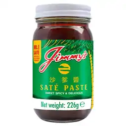 Morrisons Jimmy's Sate Paste Jar offer