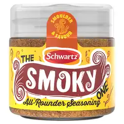 Morrisons Schwartz All Rounder Smoky Seasoning 100g offer