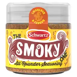 Morrisons Schwartz All Rounder Smoky Seasoning 100g offer