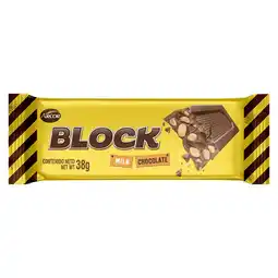 Morrisons Arcor Block White Milk Chocolate & Peanut offer