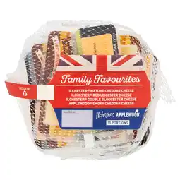 Tesco Ilchester Family Favourites Cheese Selection 150g offer