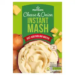 Morrisons Morrisons Instant Cheese & Onion Mash (80g) offer