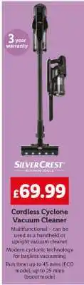Lidl Cordless Cyclone Vacuum Cleaner offer