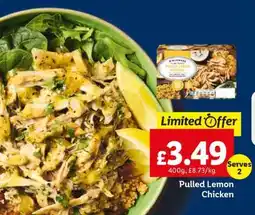 Lidl Pulled Lemon Chicken offer