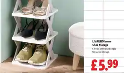 Lidl LIVARNO home Shoe Storage offer