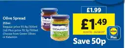 Lidl Olive Spread offer