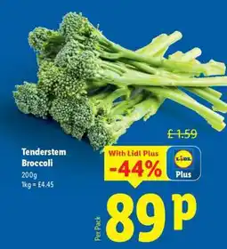 Lidl Tenderstem Broccoli offer