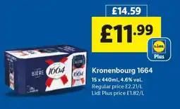 Lidl KRONENBOURG 1664 offer