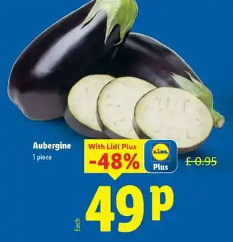 Lidl Aubergine offer