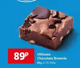 Lidl Ultimate Chocolate Brownie offer
