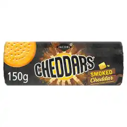 Asda Jacob's Smoked Cheddar Flavour Cheddars 150g offer