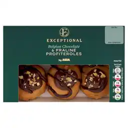 Asda Exceptional by ASDA 6 Praline Profiteroles offer
