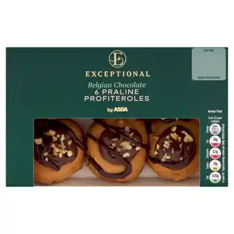 Asda Exceptional by ASDA 6 Praline Profiteroles offer