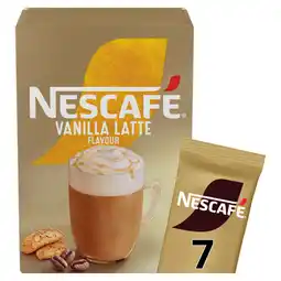 Asda Nescafé Vanilla Latte Flavour 7 x 18.5g (129.5g) offer