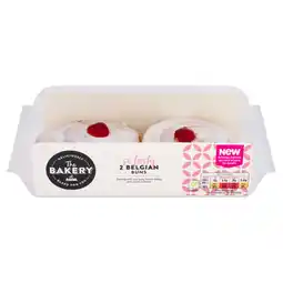 Asda The BAKERY at ASDA 2 Belgian Buns offer