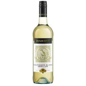 Morrisons Hardys Stamp Sauvignon Blanc Semillon White Wine 75cl offer