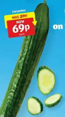 Aldi Cucumber offer