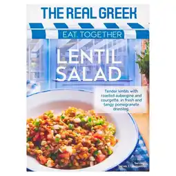 Tesco The Real Greek Lentil Salad 200g offer