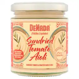 Tesco DeNada Sundried Tomato Aioli 165g offer