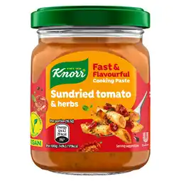 Tesco Knorr Sundried Tomato & Herbs Cooking Paste 165g offer