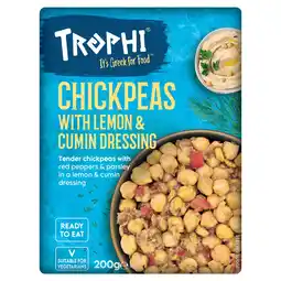 Tesco Trophi Chickpeas with Cumin & Lemon Dressing 200g offer