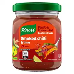 Tesco Knorr Smoked Chili & Lime Cooking Paste 165g offer