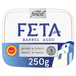 Tesco Tesco Finest Barrel Aged Feta 250g offer