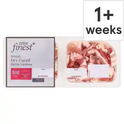 Tesco Tesco Finest Dry Cure Bacon Lardons 180G offer