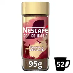 Tesco Nescafe G/Blnd Cap Colombia Instant Coffee 95G offer