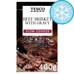 Tesco Tesco Tender Beef Brisket In Ale Gravy 400G offer