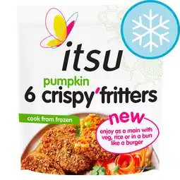 Tesco Itsu Pumpkin Crispy Fritters 240g offer