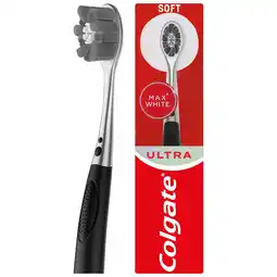Tesco Colgate Max White Ultra Manual Toothbrush - Soft offer