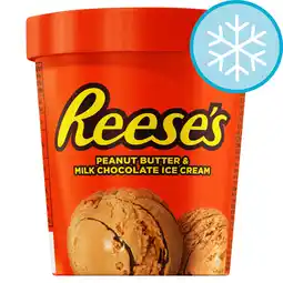 Tesco Reese's Peanut Butter & Milk Chocolate Ice Cream 460ml offer
