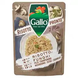 Tesco Gallo Risotto Pronto - Mushroom 250g offer