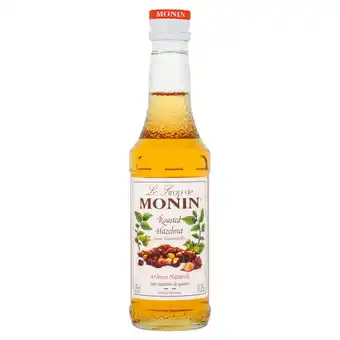 Tesco Monin Roasted Hazelnut syrup 25cl offer