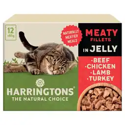 Tesco Harringtons Meaty Selection In Jelly 12X85g offer