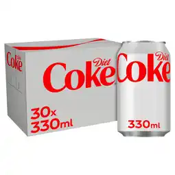 Asda Diet Coke 30 x 330 ml Cans offer