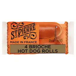 Tesco St Pierre Brioche Hot Dog Rolls 4 pack offer